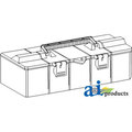 A & I Products Tool Box, Plastic; 17.000" X 6.625" X 6.000 17.1" x7" x7" A-TB17000
